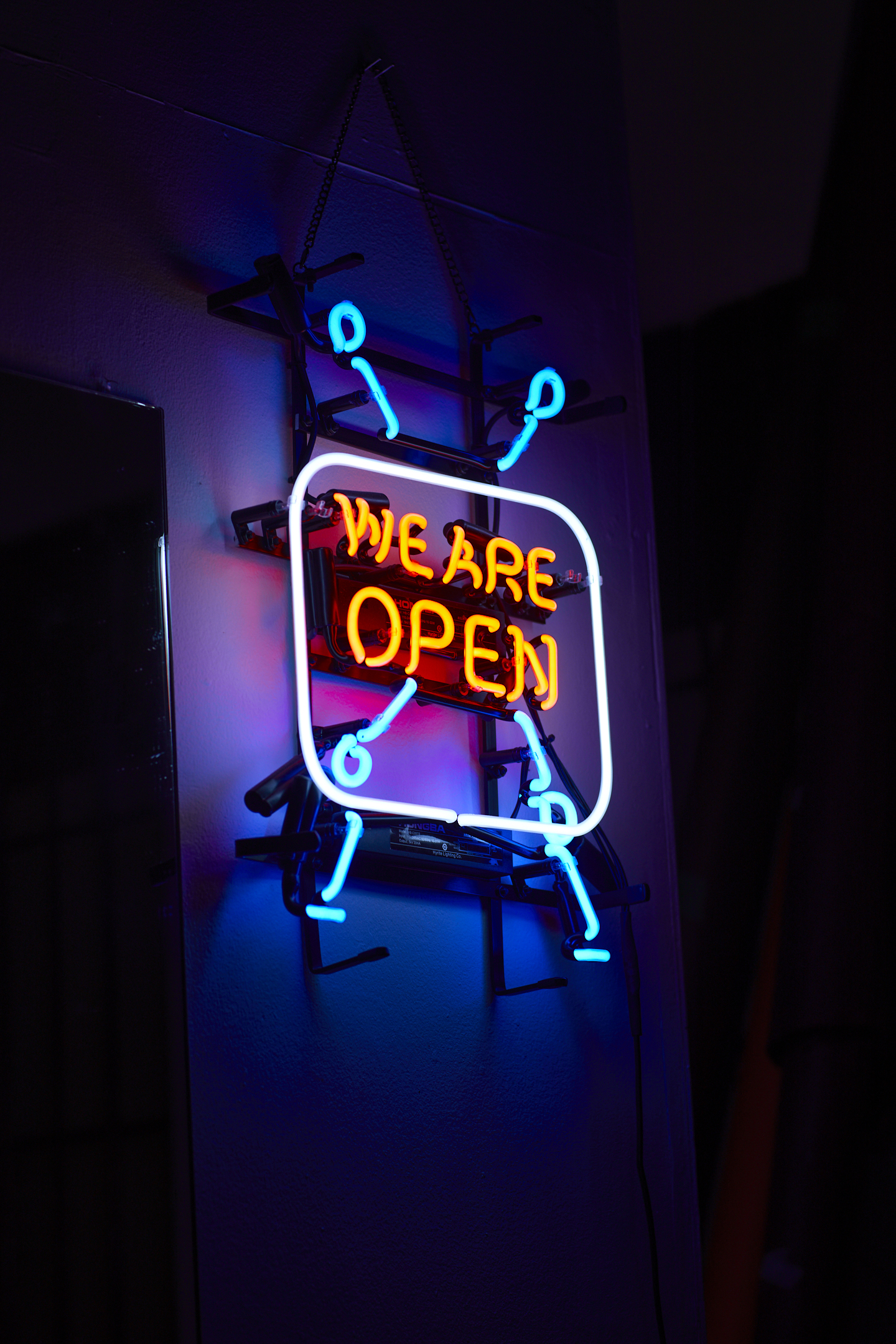 WE ARE OPEN