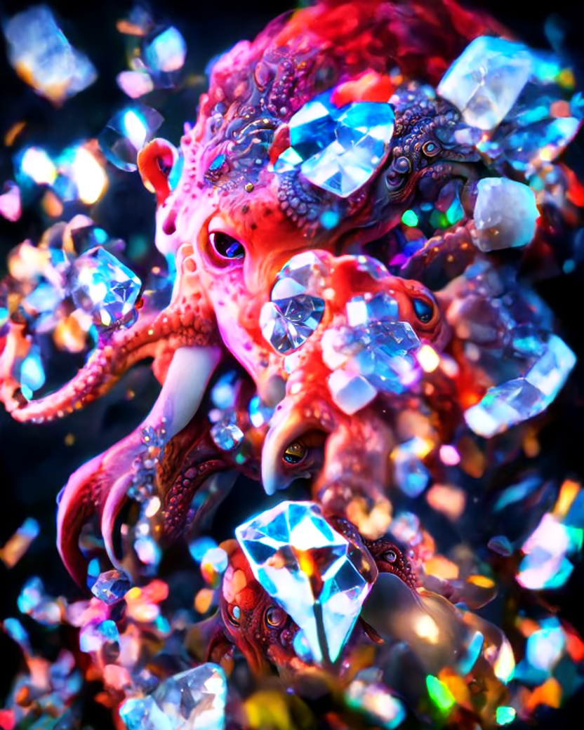 Sapphire Octopus