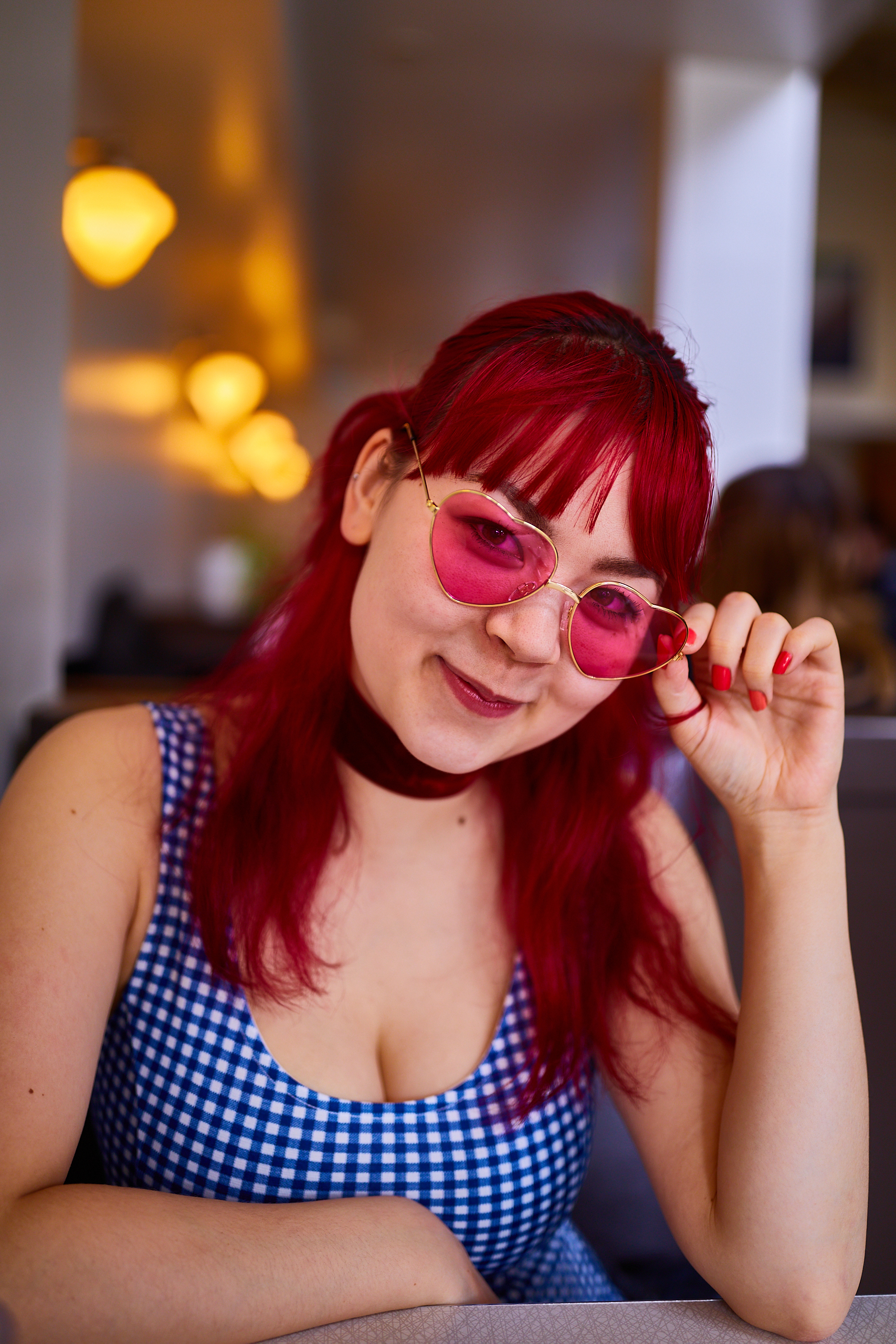 Checkered Hearts